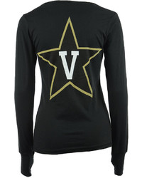 Royce Apparel Inc Long Sleeve Vanderbilt Commodores V Neck T Shirt