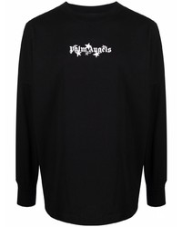 Palm Angels Shooting Stars Overlogo Teels Black Whit