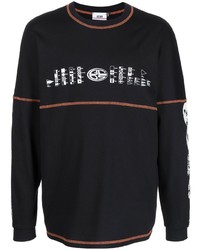 Gcds Universal Flag Long Sleeve T Shirt