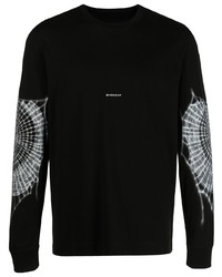 Givenchy Web Print Long Sleeved T Shirt