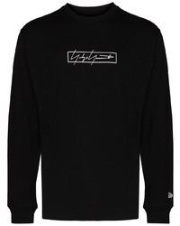 Yohji Yamamoto X New Era Logo Print T Shirt