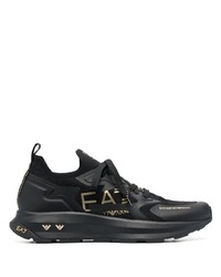 Ea7 Emporio Armani Alture Logo Print Low Top Sneakers
