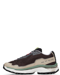 Wood Wood Brown Salomon Edition Xt Slate Sneakers