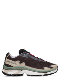 Wood Wood Brown Salomon Edition Xt Slate Sneakers