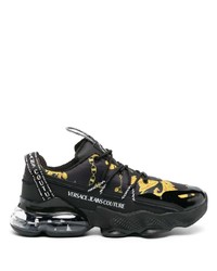VERSACE JEANS COUTURE Chain Couture Print Panelled Sneakers