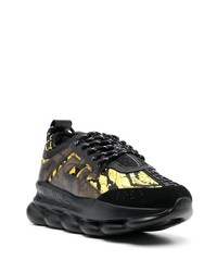 Versace Chain Reaction Barocco Print Sneakers