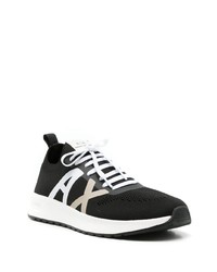 Armani Exchange Logo Print Low Top Sneakers