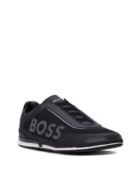 BOSS Logo Print Low Top Sneakers