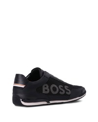 BOSS Logo Print Low Top Sneakers