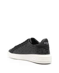 Bally Monogram Print Low Top Sneakers