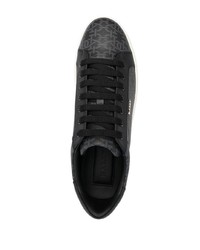 Bally Monogram Print Low Top Sneakers