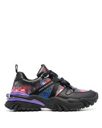 VERSACE JEANS COUTURE Space Print Low Top Trainers