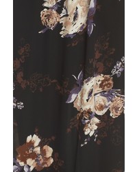 Everly Floral Print Woven Maxi Dress