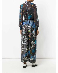 Tsumori Chisato Graphic Space Print Dress