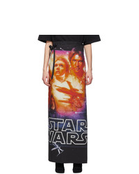 Vetements Black Star Wars Edition Movie Poster Skirt
