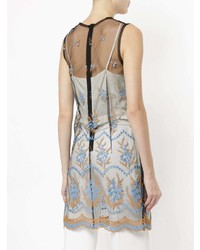 Comme Des Garçons Vintage Sheer Embroidered Dress