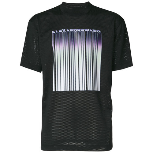 alexander wang barcode t shirt