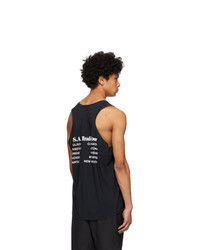 Satisfy Black Snake Race Singlet Tank Top