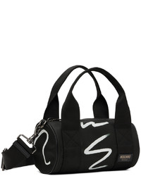 Moschino Black Shadows Squiggles Messenger Bag