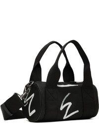 Moschino Black Shadows Squiggles Messenger Bag