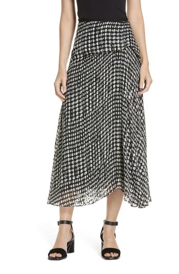 theory midi skirt