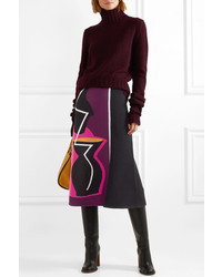 Roksanda Jacquard Knit Midi Skirt