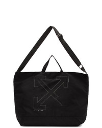 Off-White Black Unfinished Arrows Tote