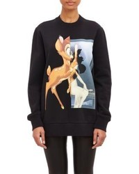 Givenchy Bambi Print Fleece Sweatshirt