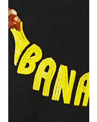 Markus Lupfer Bananas Sequined Cotton Terry Sweatshirt