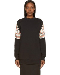 Givenchy Black Butterfly Appliqu Sweatshirt