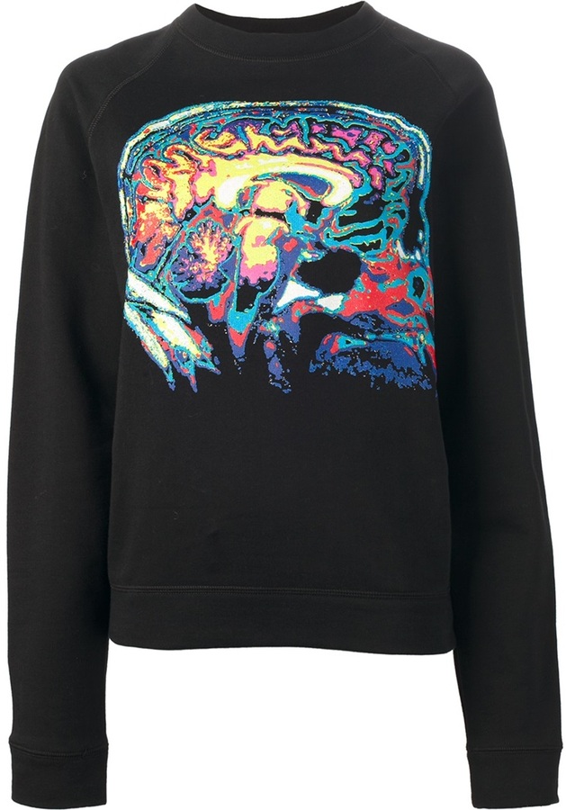 Christopher Kane Brain Scan Print Sweatshirt, $530 | farfetch.com ...