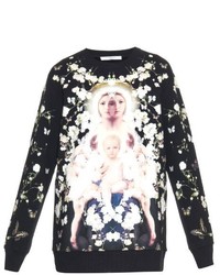 Givenchy Madonna Print Cotton Jersey Sweatshirt