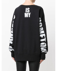 Faith Connexion Oversized Printed Sweater