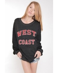 Rebel Yell West Coast Strokes Warm Up Lounger In Black