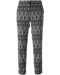 Etro Printed Cropped Trousers
