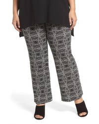 Vince Camuto Graphic Print Pull On Pants