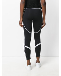Fendi Line And Logo Print Workout Pants