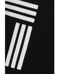 Kenzo Printed Cotton Jersey Track Pants Black