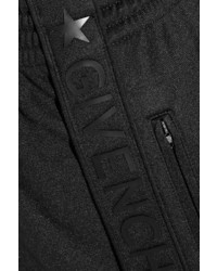 Givenchy Printed Satin Jersey Track Pants Black