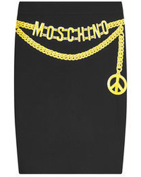 Moschino Printed Pencil Skirt