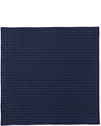 Cifonelli Houndstooth Silk Twill Pocket Square