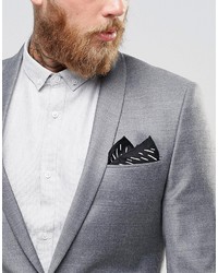 Asos Pocket Square With Line Print