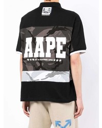 AAPE BY A BATHING APE Aape By A Bathing Ape Logo Patch Polo Shirt