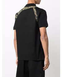 Alexander McQueen Camouflage Detail Cotton T Shirt