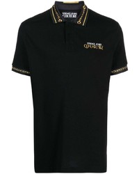 VERSACE JEANS COUTURE Chain Link Polo Shirt