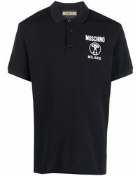 Moschino Chest Logo Print Polo Shirt