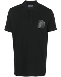 VERSACE JEANS COUTURE Chest Logo Print Polo Shirt