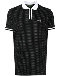 BOSS Dot Print Polo Shirt