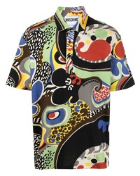 Moschino Graphic Print Polo Shirt