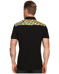 Versace Jeans All Over Baroque Tiger Print Polo